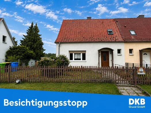 Doppelhaushälfte zum Kauf 80.000 € 4 Zimmer 100 m² 604 m² Grundstück Döbberin Zeschdorf 15326