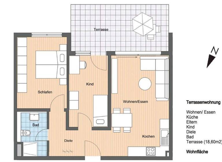Terrassenwohnung zum Kauf provisionsfrei als Kapitalanlage geeignet 827.000 € 3 Zimmer 72,5 m² Partenkirchen Garmisch-Partenkirchen 82467