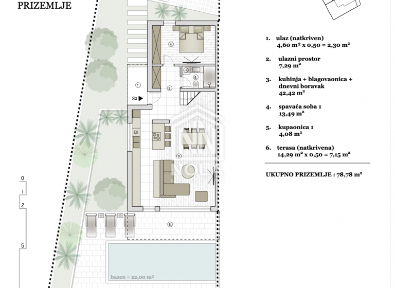 Einfamilienhaus zum Kauf 937.500 € 5 Zimmer Vodice 22211