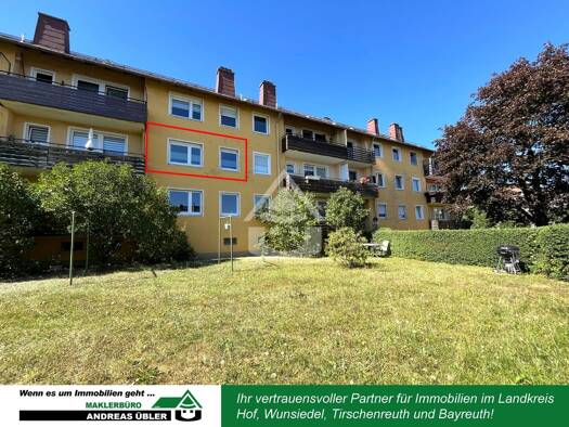 Wohnung zum Kauf 95.000 € 2 Zimmer 44 m² Innenstadt Hof 95030