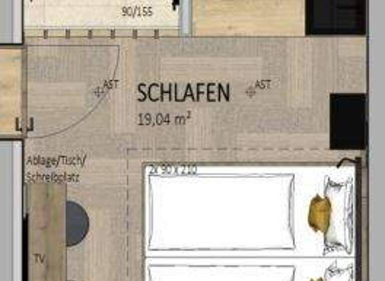 Studio zum Kauf 201.058 € 1 Zimmer 23,4 m² EG Niederau 6314