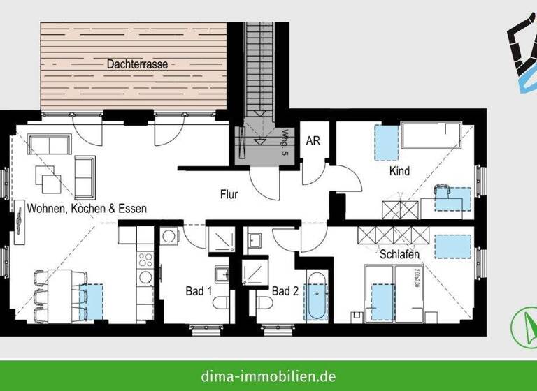 Wohnung zur Miete - Erstbezug 1.319 € 3 Zimmer 109,6 m² 3. Geschoss frei ab sofort Fabrikstraße 13 Schkeuditz 04435