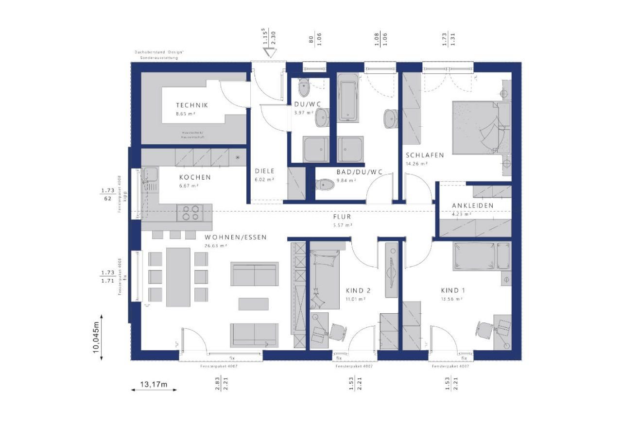 Bungalow zum Kauf provisionsfrei 351.305 € 4 Zimmer 110,4 m²<br/>Wohnfläche 625 m²<br/>Grundstück Brücken 55767