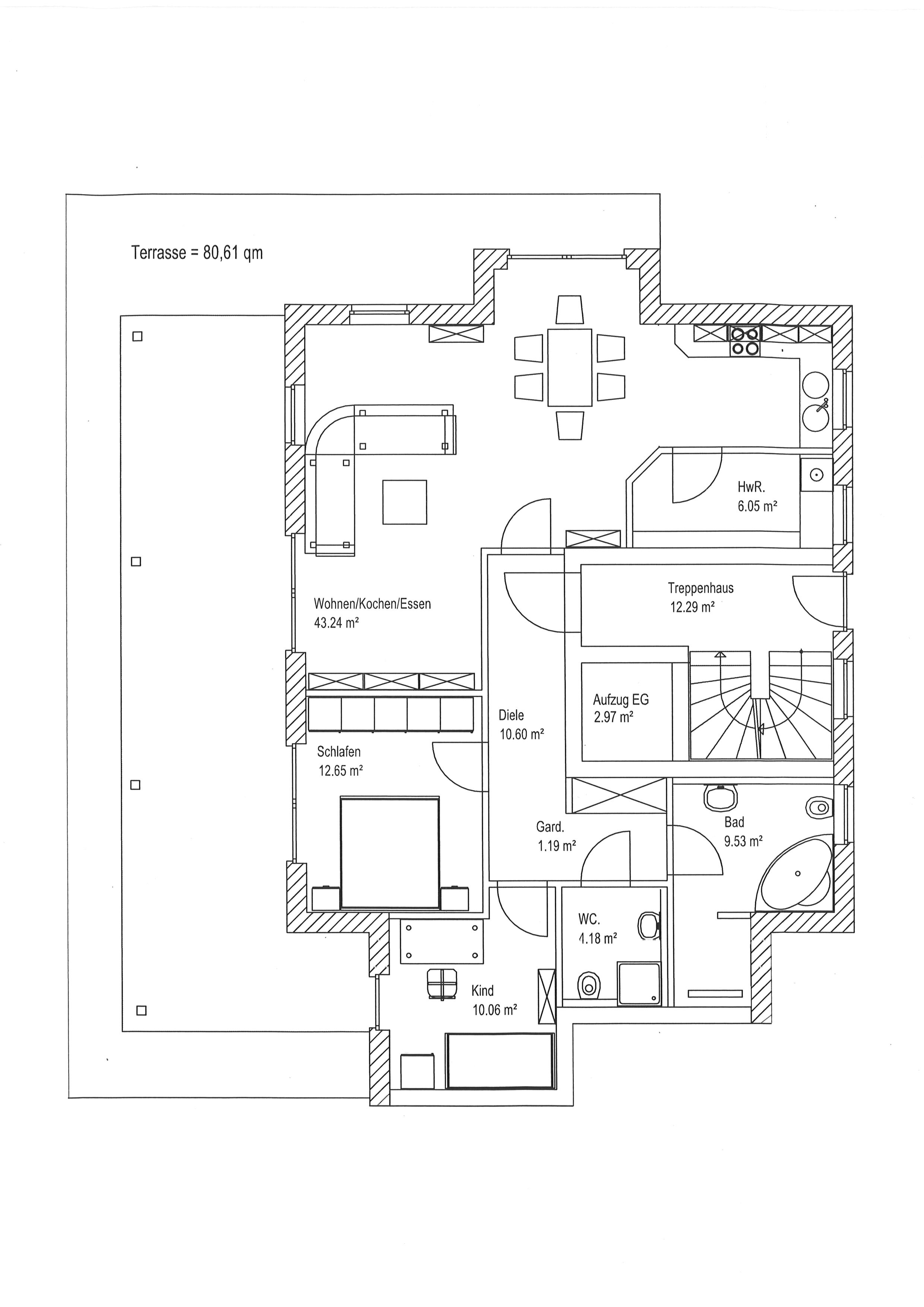 Terrassenwohnung zum Kauf 579.000 € 3 Zimmer 137,8 m²<br/>Wohnfläche EG<br/>Geschoss Scharnhorststraße Oldenburg 26131