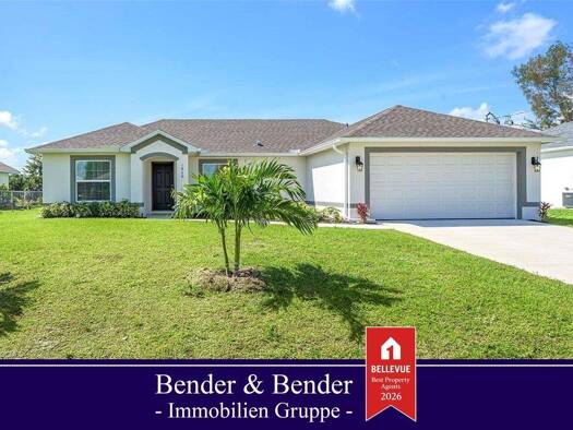 Einfamilienhaus zum Kauf provisionsfrei 324.065 € 4 Zimmer 131,2 m² 930,8 m² Grundstück Cape Coral 33909