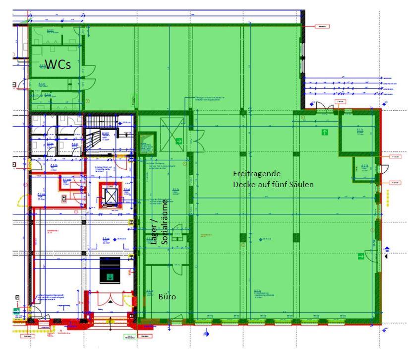 Ladenfläche zur Miete provisionsfrei 18 € 597 m²<br/>Verkaufsfläche ab 597 m²<br/>Teilbarkeit Altstadt II - Südwest Mülheim an der Ruhr 45473