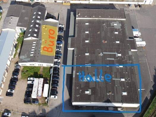 Produktionshalle zur Miete 5.500 € 1.000 m² Lagerfläche Brink-Hafen Nord 30179