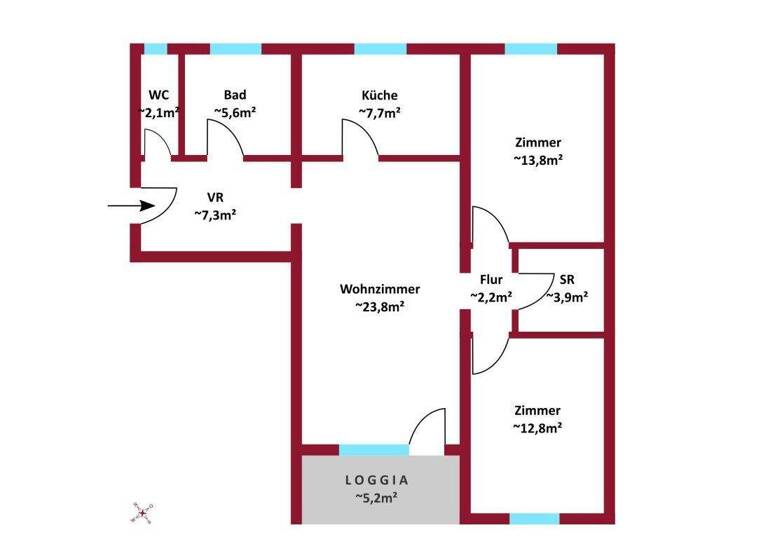 Wohnung zum Kauf 329.000 € 3 Zimmer 79 m² Guntramsdorf 2353