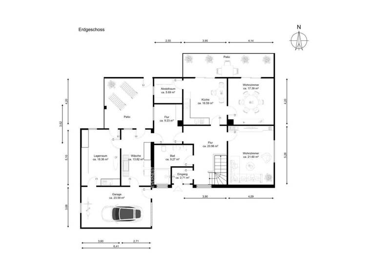 Einfamilienhaus zum Kauf 329.000 € 5 Zimmer 150 m² 886 m² Grundstück Grimersum Krummhörn 26736