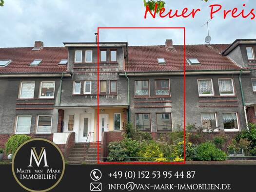 Mehrfamilienhaus zum Kauf 145.000 € 7 Zimmer 168 m² 150 m² Grundstück Bant Wilhelmshaven 26382