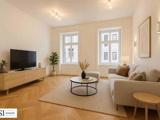 Wohnung zum Kauf - Erstbezug 599.000 € 4 Zimmer 71 m² 1. Geschoss Halbgasse 20 Wien 1070