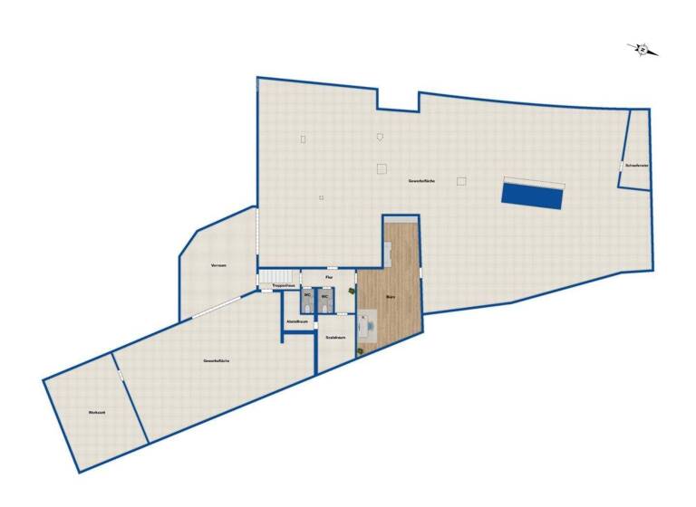Gewerbeobjekt zum Kauf als Kapitalanlage geeignet 1.600.000 € 10 Zimmer 1.568 m² 2.177 m² Grundstück Bad Bederkesa Geestland 27624