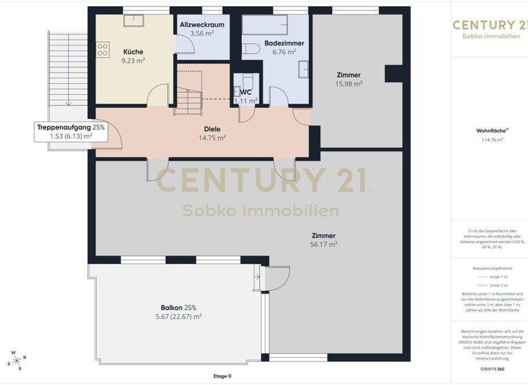 Maisonette zum Kauf 598.000 € 5 Zimmer 191,9 m² Drais Mainz / Drais 55127