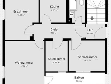 Wohnung zur Miete 460 € 4 Zimmer 60 m² Aue Bad Berleburg 57319