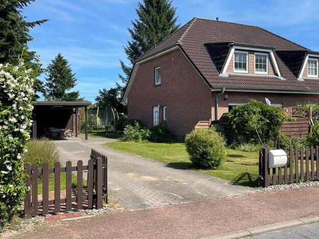 Doppelhaushälfte zur Miete 1.200 € 5 Zimmer 110 m² frei ab 01.09.2026 Negast Steinhagen 18442