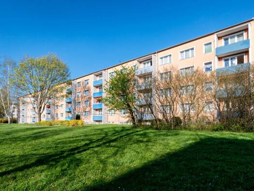 Wohnung zur Miete 362 € 3 Zimmer 60,2 m² 3. Geschoss Albert-Schweitzer-Straße 14 Saalfeld Saalfeld 07318