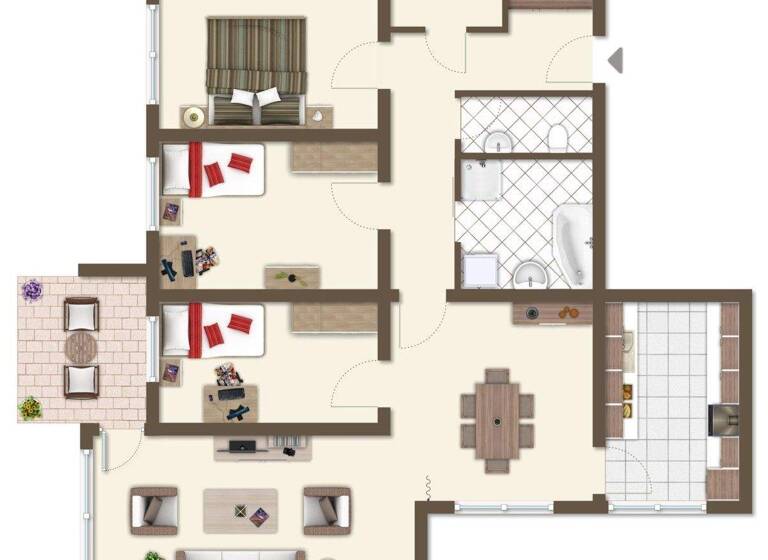 Wohnung zum Kauf 220.000 € 4,5 Zimmer 98 m² Rottweil 78628