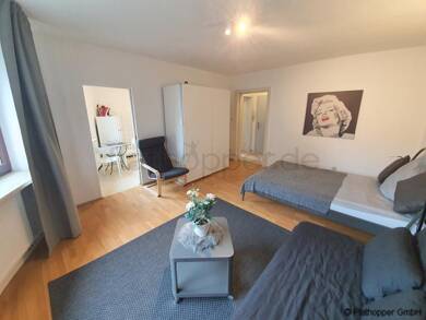 Wohnung zur Miete Wohnen auf Zeit 1.120 € 1 Zimmer 35 m² frei ab 01.08.2025 Innenstadt Rosenheim 83022