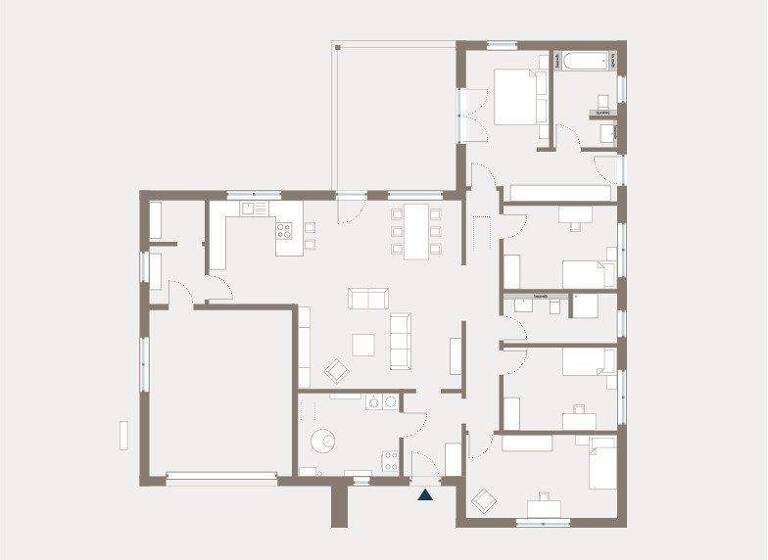 Bungalow zum Kauf - Erstbezug provisionsfrei 478.789 € 5 Zimmer 187,2 m² 749,6 m² Grundstück Lichterfelde Schorfheide 16244