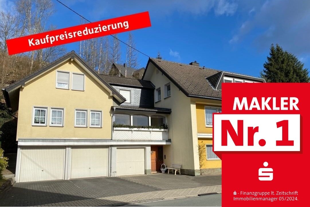 Mehrfamilienhaus zum Kauf 219.000 € 8 Zimmer 242,6 m²<br/>Wohnfläche 691 m²<br/>Grundstück Aue Bad Berleburg 57319