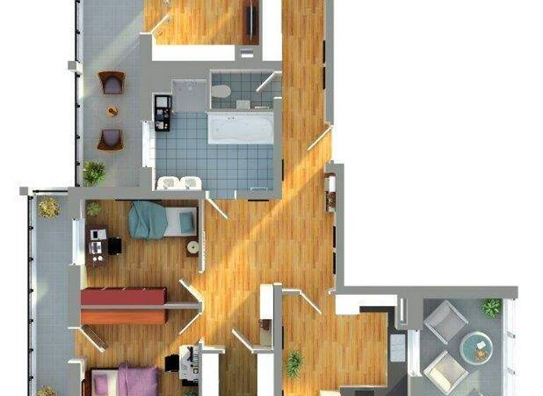 WG-Zimmer zum Kauf - Erstbezug 725.000 € 5 Zimmer 132,8 m² 6. Geschoss Petersgasse Sankt Leonhard Graz 8010