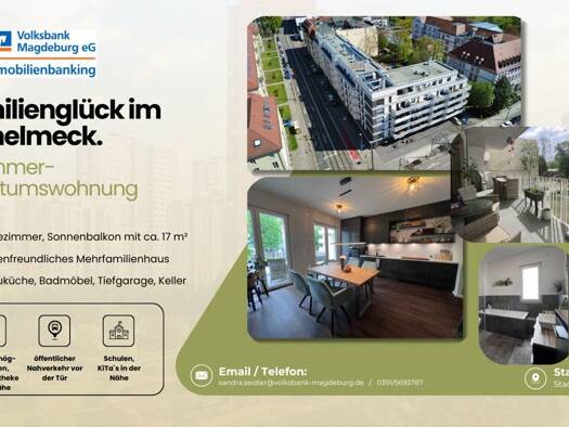 Wohnung zum Kauf 545.000 € 4 Zimmer 126,8 m² 1. Geschoss Stadtfeld Ost Stadtfeld Ost 39108