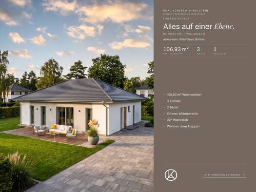 Haus zum Kauf 466.900 € 3 Zimmer 106,9 m² 600 m² Grundstück Rieseby 24354