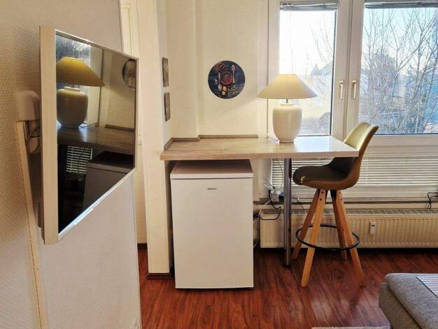 Studio zur Miete Wohnen auf Zeit 1.190 € 1 Zimmer 33 m² frei ab 19.05.2026 Unterbilk Düsseldorf 40219