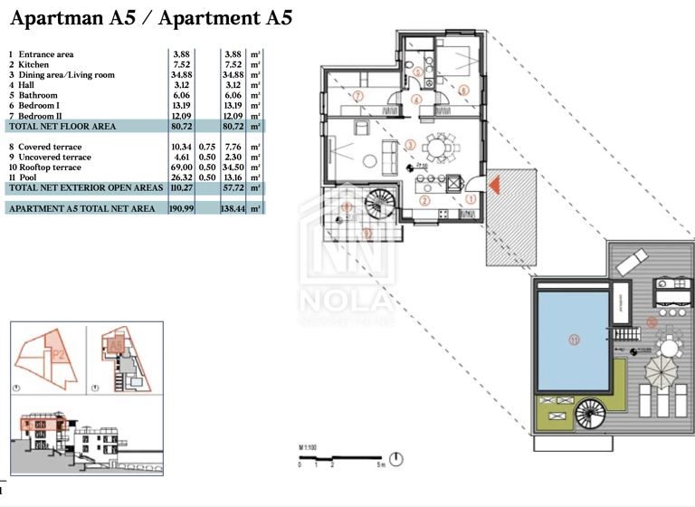 Wohnung zum Kauf 830.640 € 3 Zimmer 1. Geschoss Primosten 22202