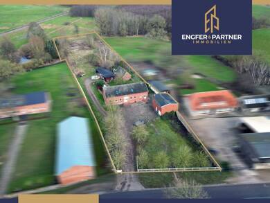 Mehrfamilienhaus zum Kauf 279.000 € 9 Zimmer 211 m² 8.270 m² Grundstück Paarsch Rom / Paarsch 19372