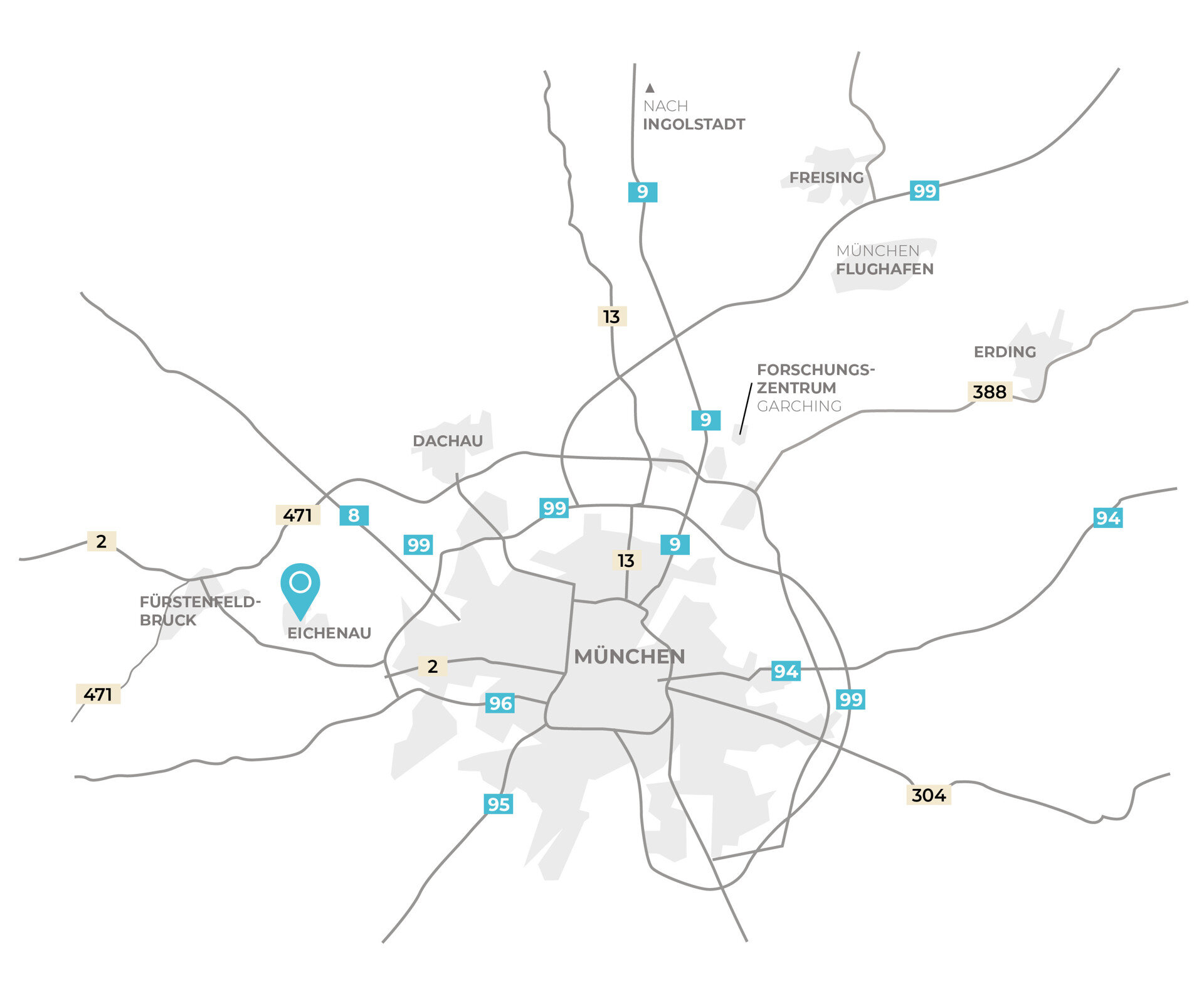 Grundstück zum Kauf 1.460.000 € 1.000 m²<br/>Grundstück Eichenau 82223