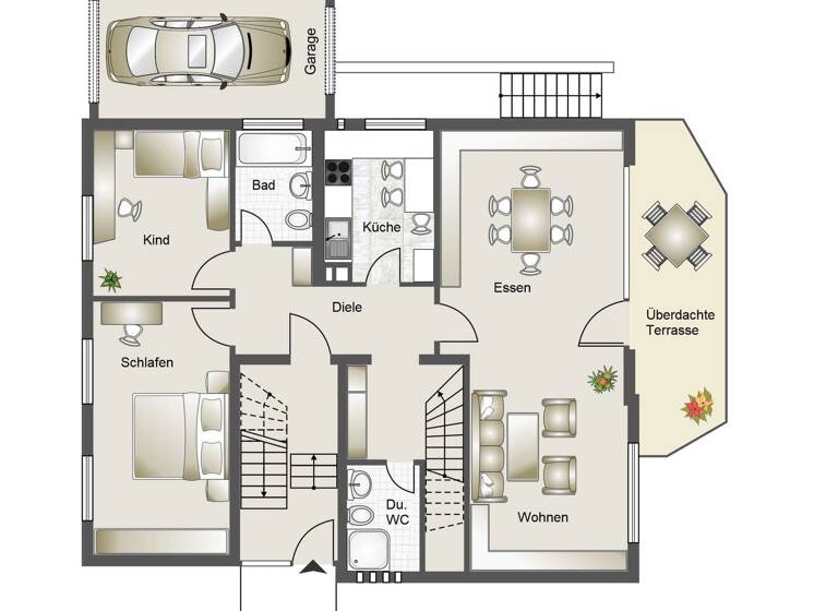 Mehrfamilienhaus zum Kauf als Kapitalanlage geeignet 650.000 € 9 Zimmer 257 m² 512 m² Grundstück Meschenich Köln 50997