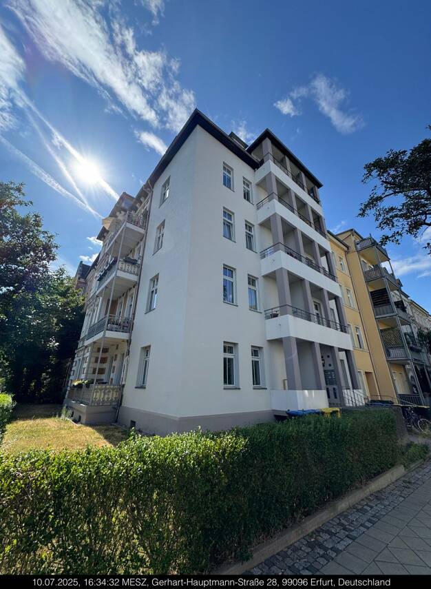 Wohnung zum Kauf als Kapitalanlage geeignet 180.000 € 2 Zimmer 58,5 m² Gerhart-Hauptmann-Straße 28 Löbervorstadt Erfurt 99096