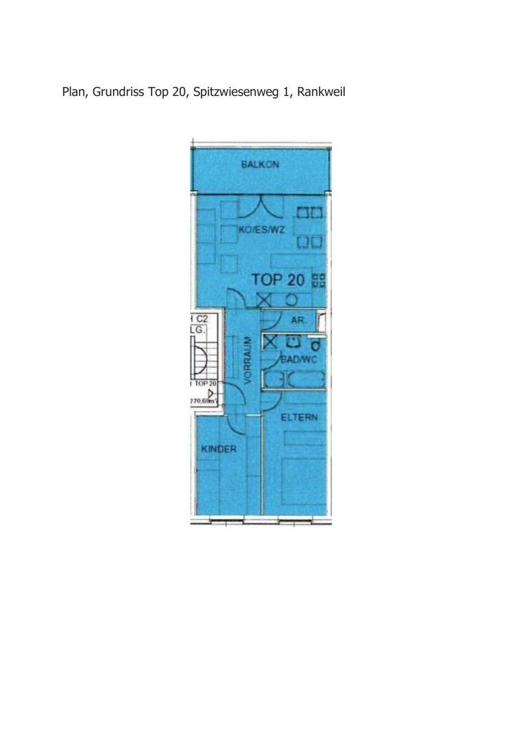 Wohnung zur Miete 1.175 € 3 Zimmer 70,7 m²<br/>Wohnfläche 2.<br/>Geschoss Spitzwiesenweg 1 Rankweil 6830