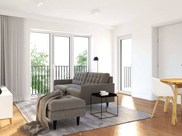 Wohnung zum Kauf - Neubau 210.200 € 2 Zimmer 41,6 m² 3. Geschoss Lorestraße 8 WE 8 Dinkelsbühl 91550