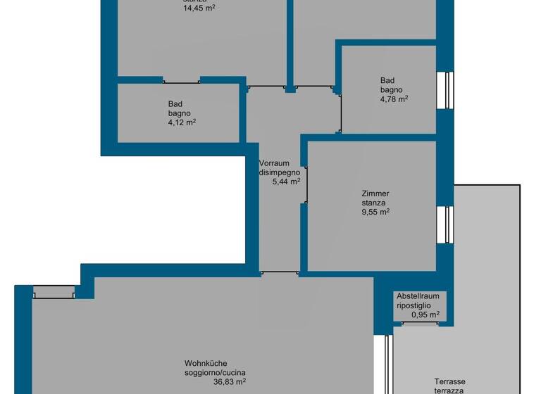 Wohnung zum Kauf - Erstbezug 365.000 € 4 Zimmer 128 m² frei ab sofort Cavallino Treporti