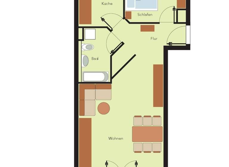Wohnung zum Kauf 105.000 € 59,7 m² 1. Geschoss Heidenau 01809
