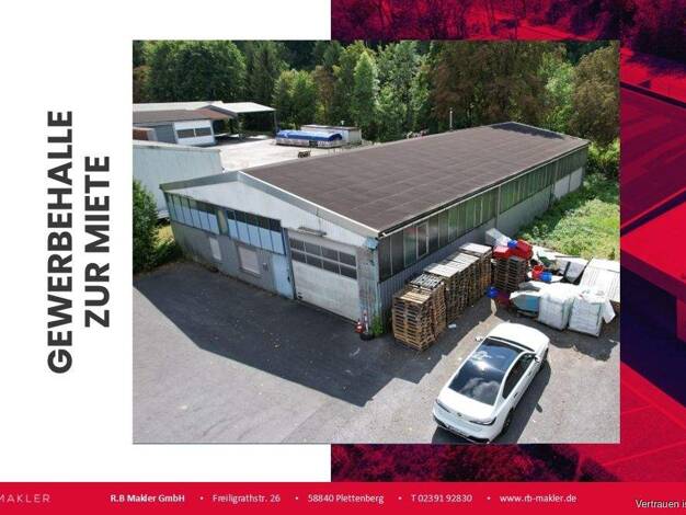 Produktionshalle zur Miete 1.693 € 423,4 m² Lagerfläche Siesel Plettenberg 58840