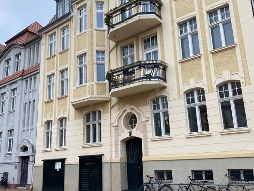 Wohnung zur Miete 940 € 3,5 Zimmer 94 m² 4 Geschosse frei ab sofort Arndtstraße Fleischervorstadt Greifswald 17489