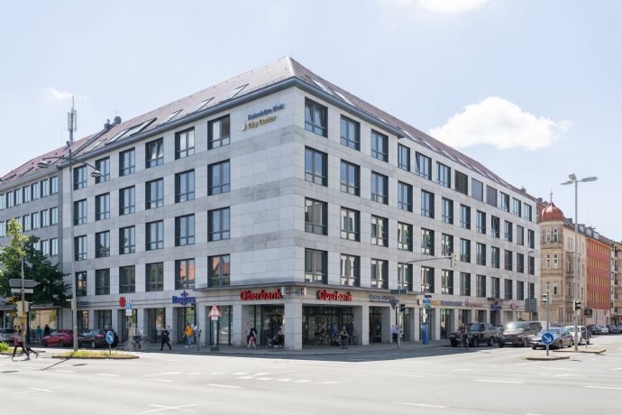 Bürofläche zur Miete provisionsfrei 50 m²<br/>Bürofläche von 8 m² bis 50 m²<br/>Teilbarkeit Zeltnerstr. 1-3 Tafelhof Nürnberg 90443