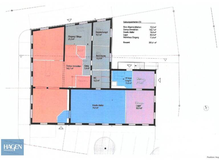 Haus zum Kauf 1.490.000 € 1.103 m² Grundstück Staldenstraße 7 Lustenau 6890