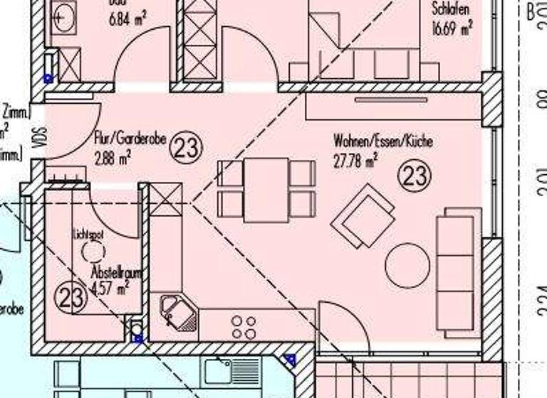 Wohnung zum Kauf 253.500 € 2 Zimmer 63,4 m² EG Colmberg 91598