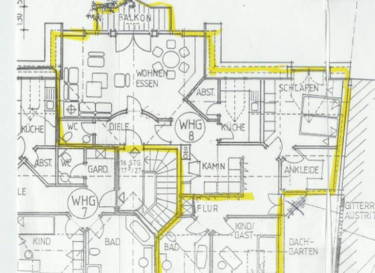 Maisonette zur Miete 2.200 € 6 Zimmer 146 m² 2. Geschoss frei ab 01.03.2026 Im Johannesberg 2 Mörfelden Mörfelden-Walldorf 64546