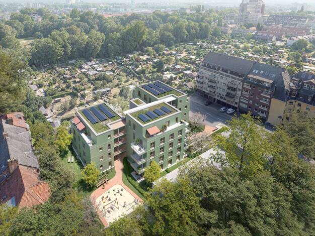 Wohnung zum Kauf - Neubau provisionsfrei 384.900 € 2 Zimmer 58,6 m² 3. Geschoss frei ab 01.05.2028 Nippes Nippes 50733