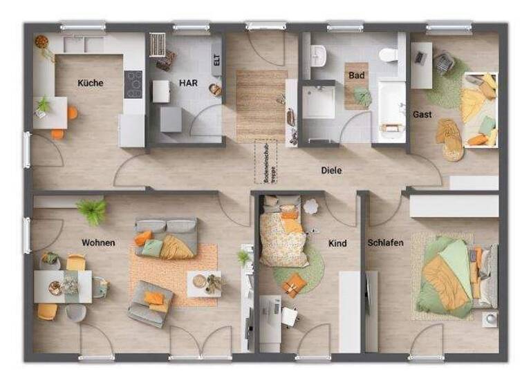 Bungalow zum Kauf provisionsfrei 274.500 € 108 m² 758 m² Grundstück Kirchenpingarten Weidenberg 95466