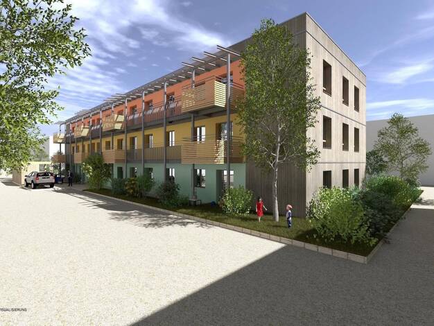 Wohnung zum Kauf - Erstbezug provisionsfrei 487.000 € 3 Zimmer 77,7 m² 2. Geschoss frei ab 01.12.2027 Rodensteinweg 13 Büchenbach Erlangen 91056