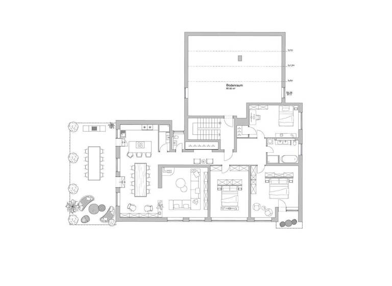 Penthouse zum Kauf provisionsfrei 695.000 € 5 Zimmer 200 m² 2. Geschoss Konradshöhe Berlin 13505