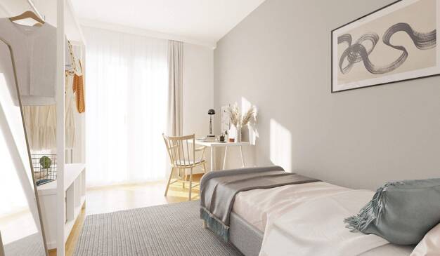 Wohnung zum Kauf - Neubau provisionsfrei 389.900 € 4 Zimmer 100 m² 4. Geschoss frei ab 01.12.2025 Kleiner Warnowdamm 1e Groß Klein Rostock 18109
