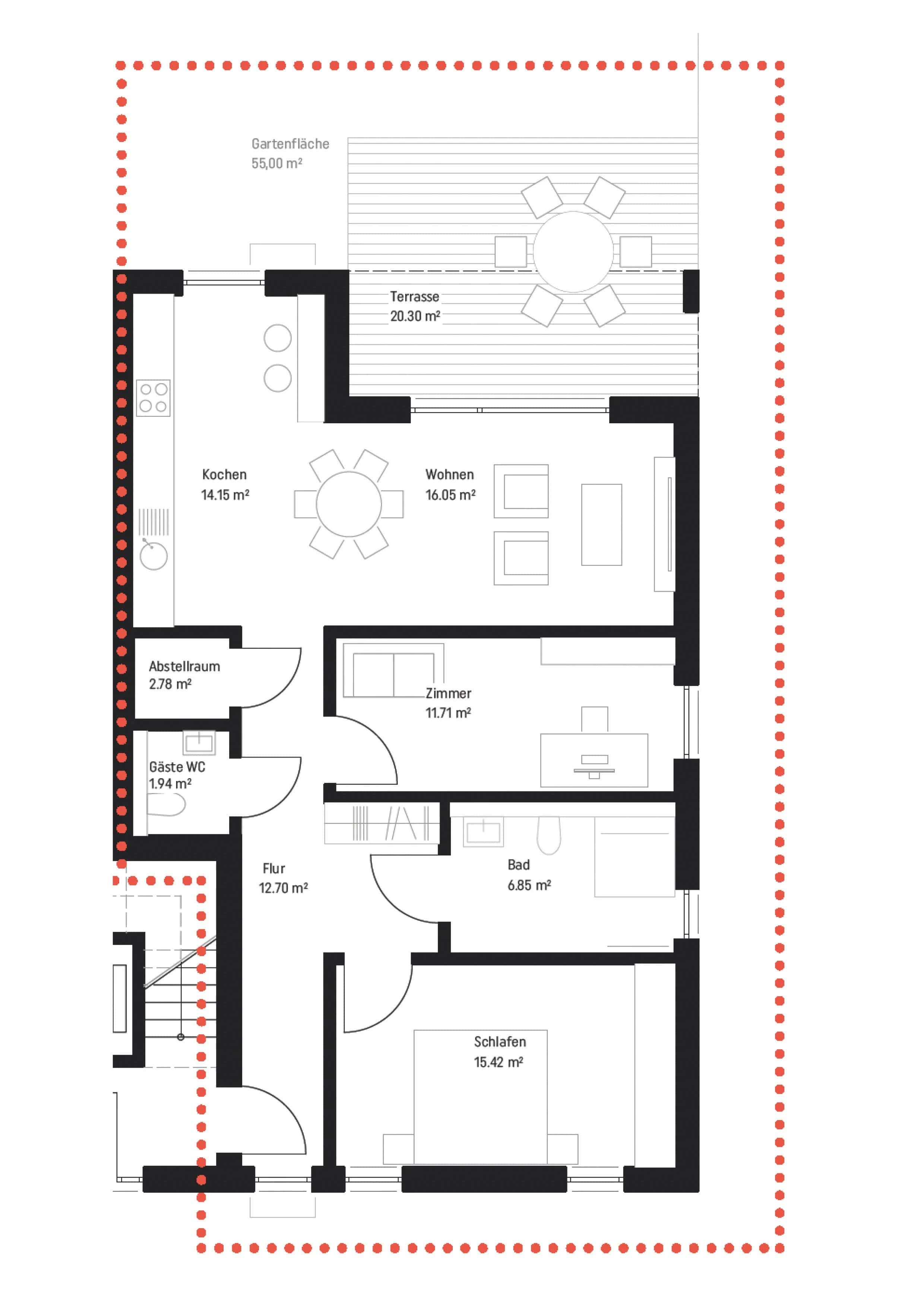 Studio zum Kauf provisionsfrei 448.000 € 3 Zimmer 102 m²<br/>Wohnfläche EG<br/>Geschoss Herzfeld Lippetal 59510