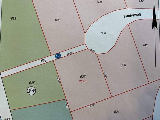 Grundstück zum Kauf provisionsfrei 69.003 € 697 m² Grundstück Bippen 49626